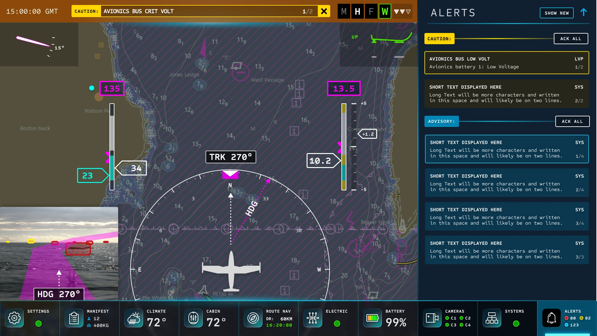 Sea-Glider alerts system